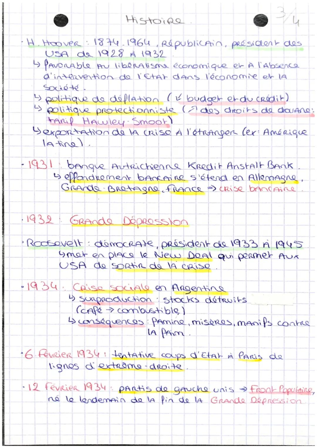 intro:
jere
Histoire
chap. I impact.
Crise de 1929
16
conflit mondial: MARque fin de la domination
européenne
(
Aggravé PAR épidémie de grip
