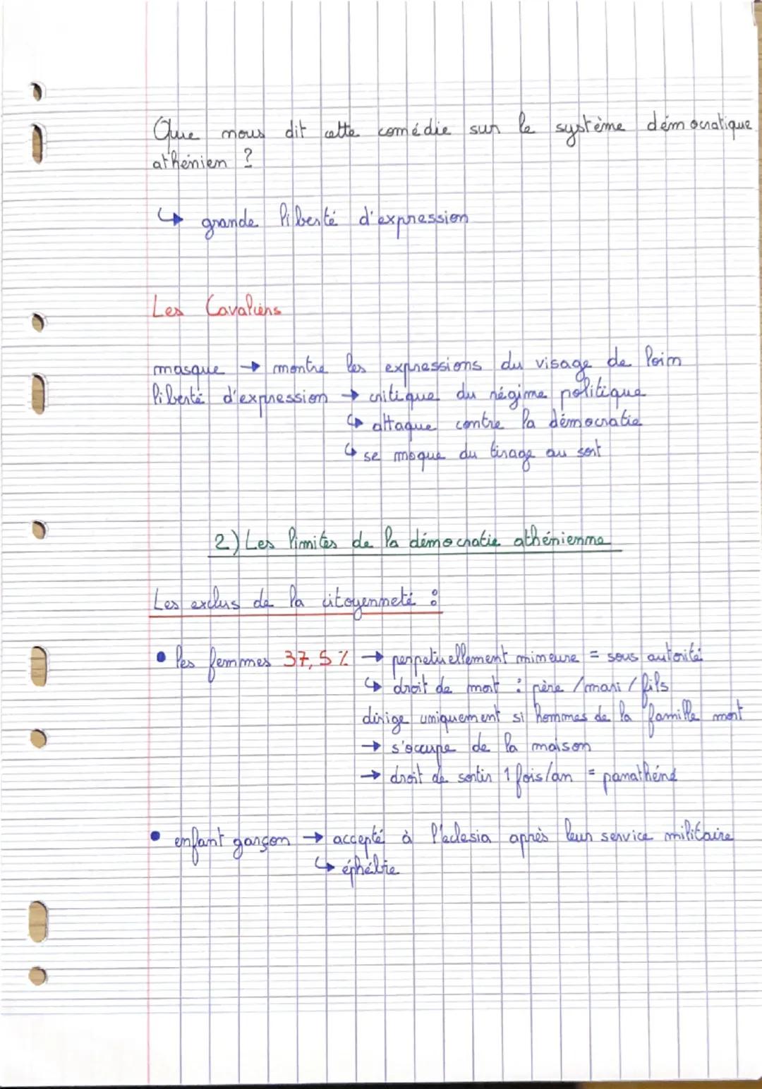 histoire La Méditerranée antique : les empreintes grecques et
romaimes

empreinte = héritage

I- Quel est P'héritage d' Athènes

1) Le premi