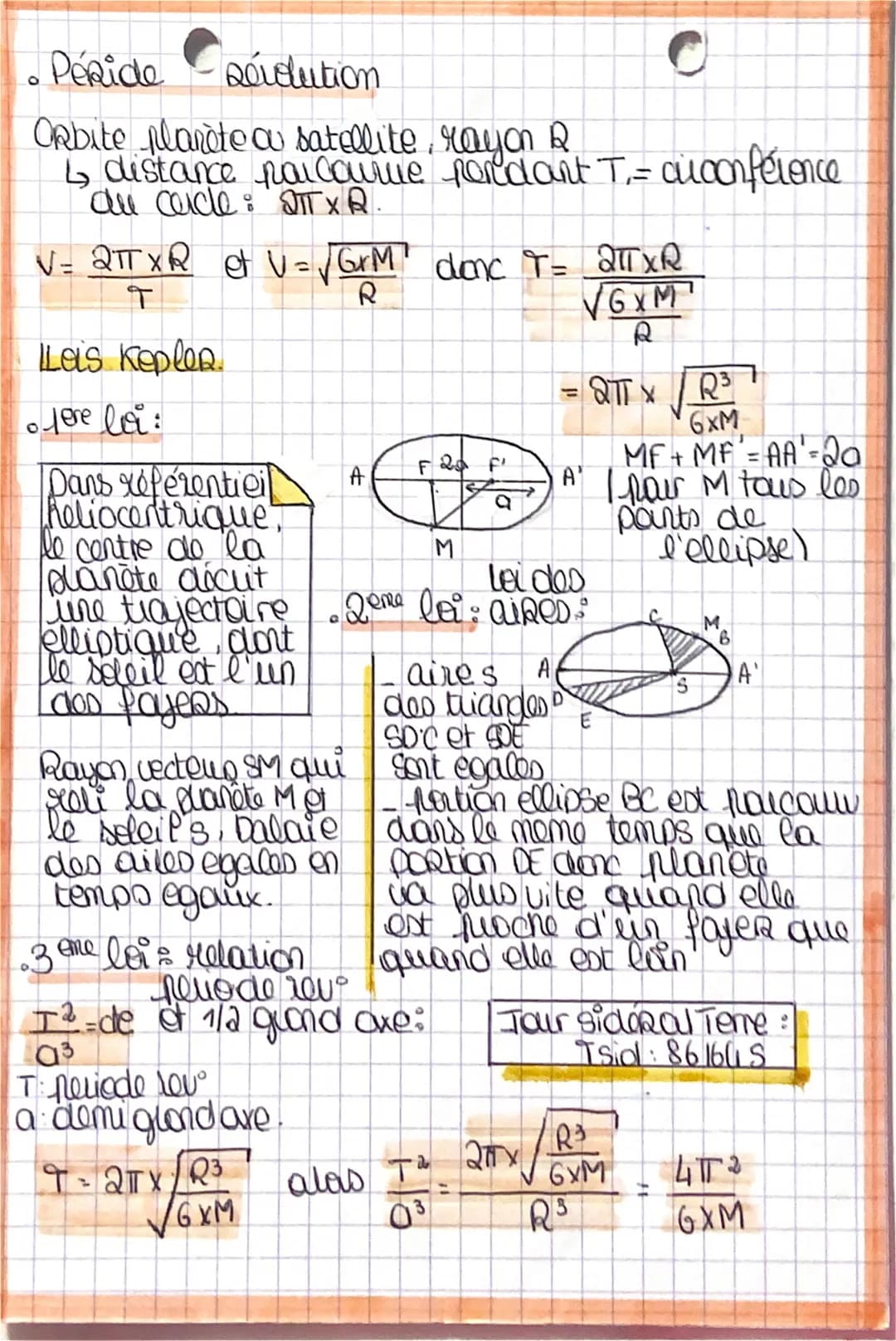 Mouvement
Champenouitation
g
PHYSIQUE 2.3
- mouvement d'un systeme
3 Mawement satellites of parêtes.
9 = constante grapi tationelle (9.81 m/