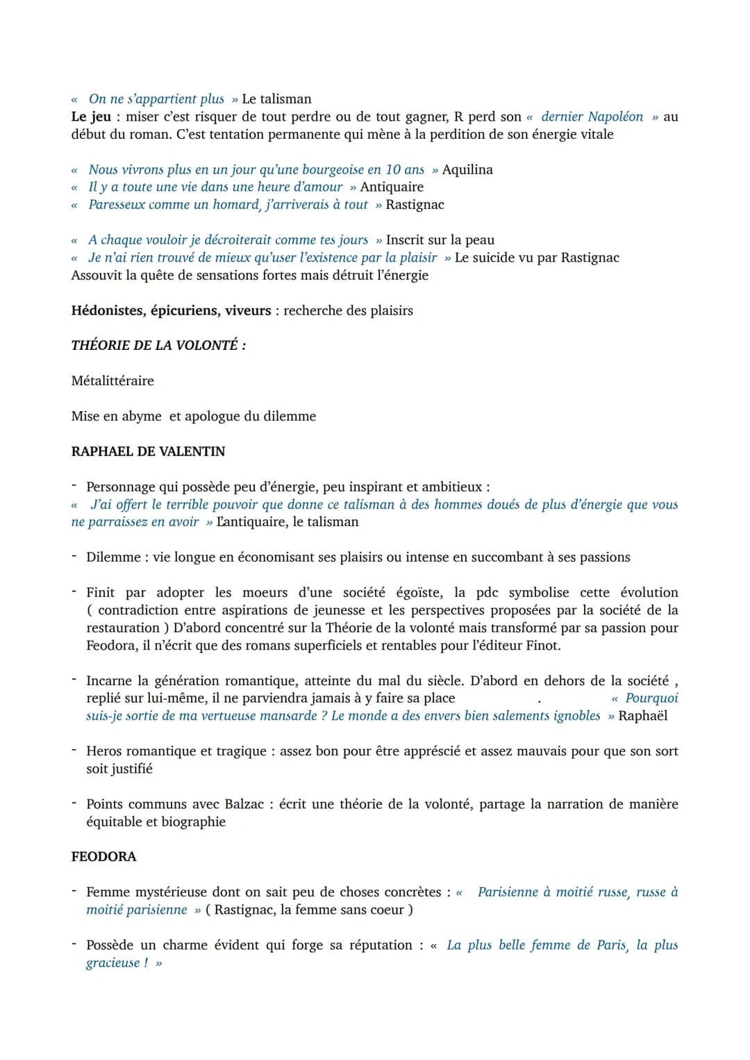 DISSERTATION : LA PEAU DE CHAGRIN, BALZAC
La Peau de chagrin, publié en 1831, est un des tout premiers romans à faire partie de La Comédie
h