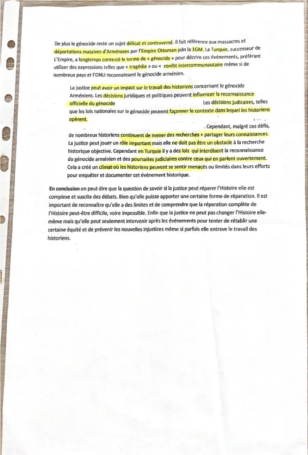 Comment la justice peut-elle réparer l'Histoire et jusqu'à quel point peut-elle l'impacter?
« La justice, c'est l'injustice équitablement pa