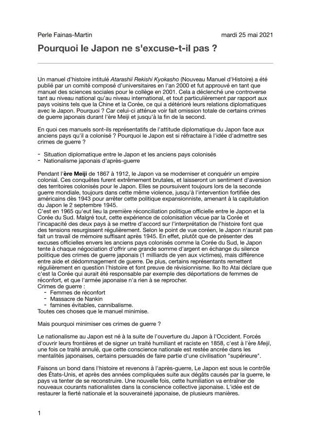 Know Grand oral Japon crimes de guerre thumbnail