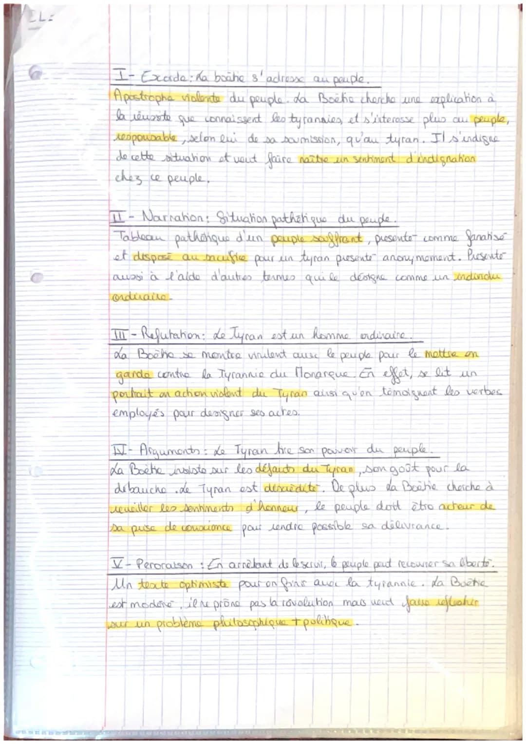 EL-A
Texte 1-Etienne de la Boétie, Discours de la servitude
volontaire, 1574
My litte
Texte court et percutant, le Discours de la servitude 
