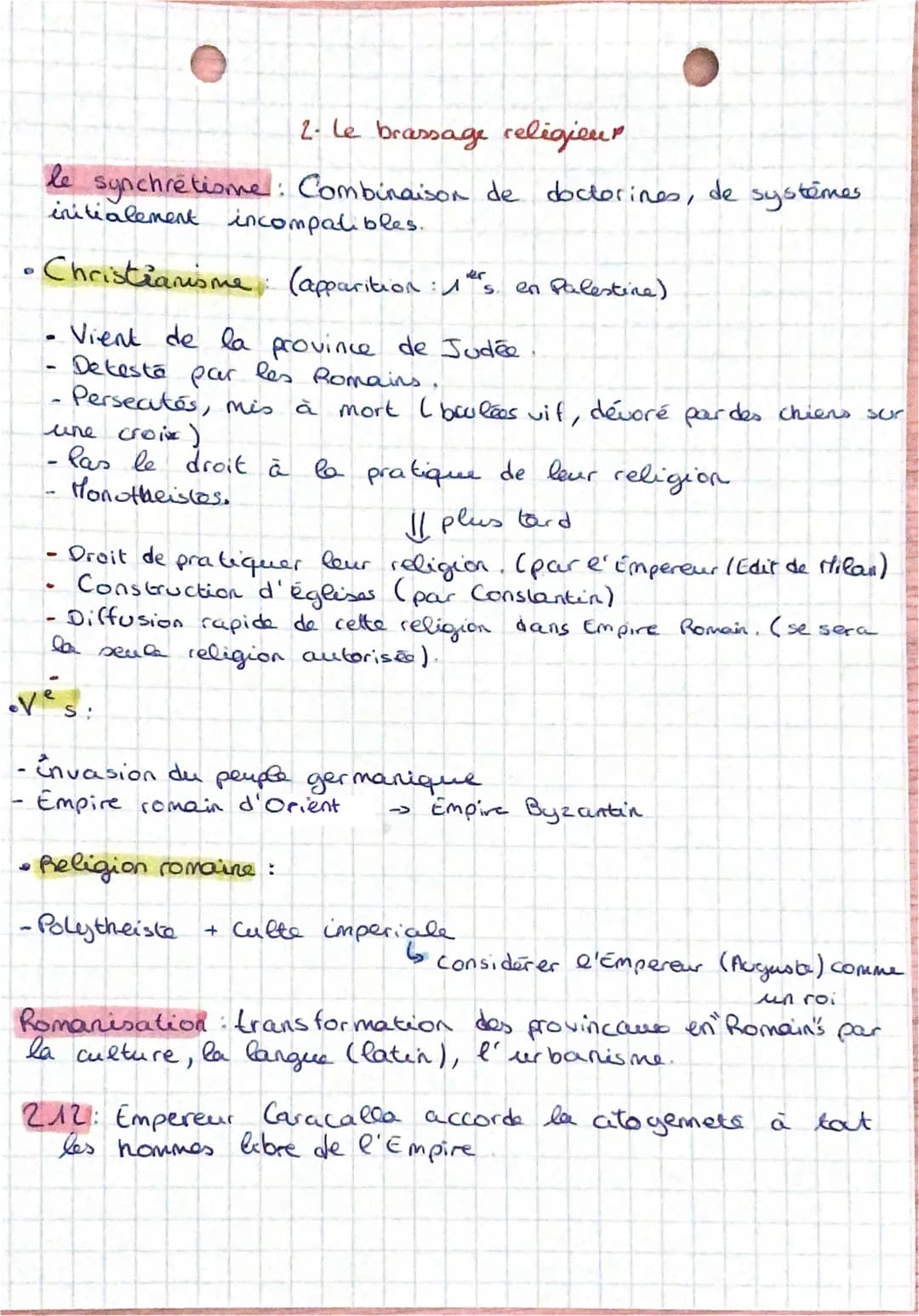。thi StricE O
1- La périodisation
-> 3500: Invention de l'écriture
Antiquito
-> 476. Chute de l'Empire romain d'occident
" Hoyen Age
->1492: