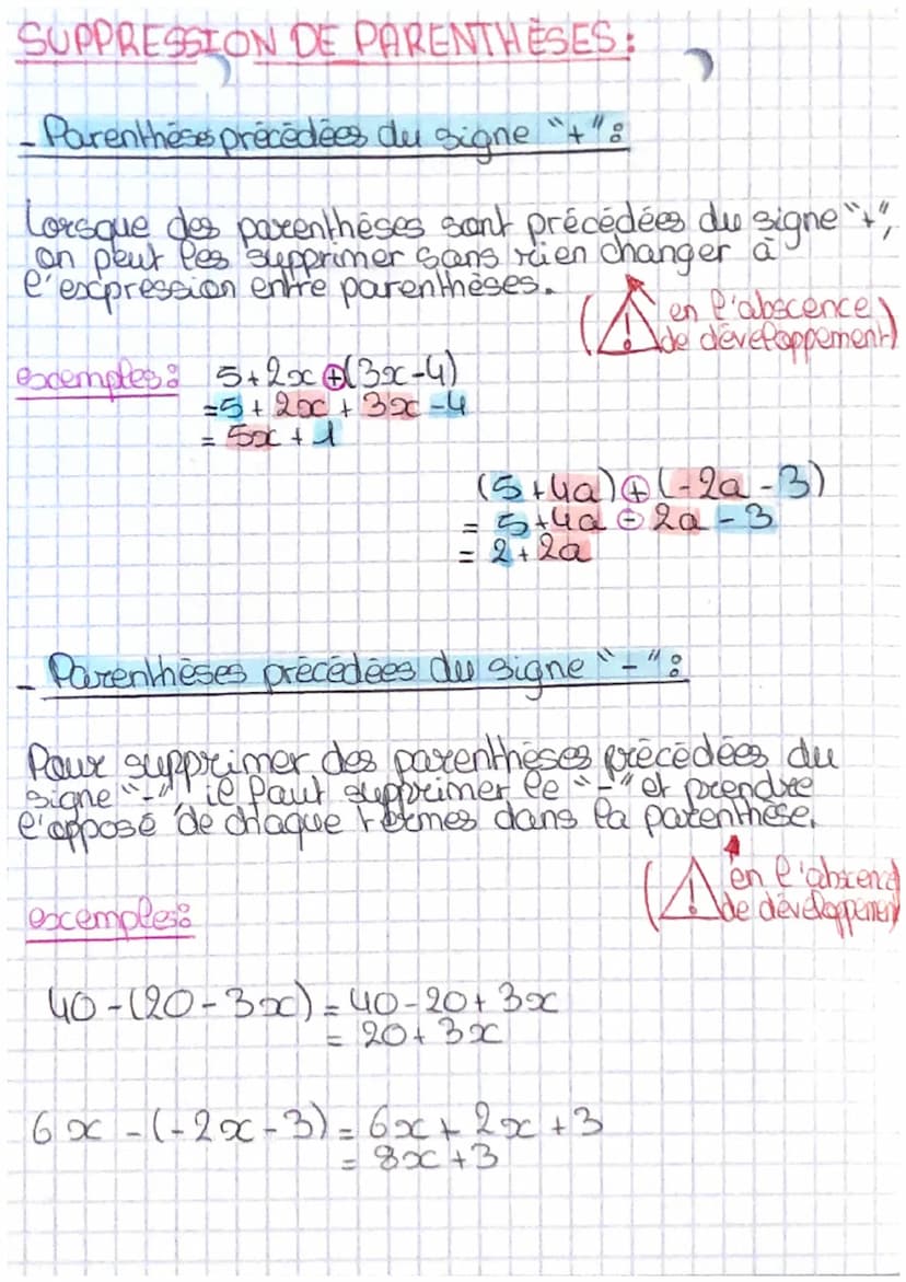 BREVET
BLANC
MATHEMATIQUES
CALCUL LITTERAL
(ou difference)
FACTORISATION: Factoriser une somme c'est
la transformer en produit.
Formule: Ka+