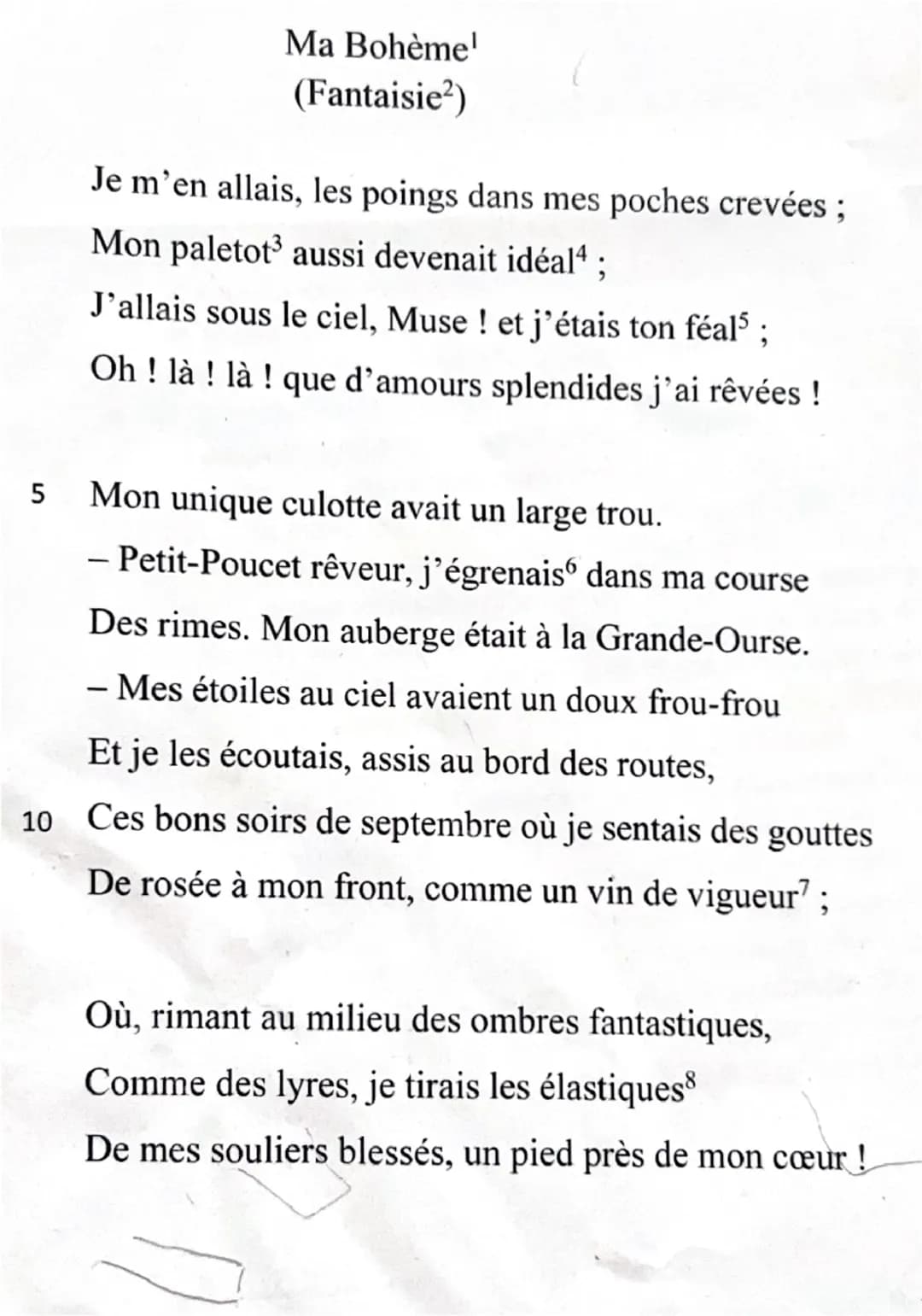 # INTRODUCTION

Arthur Rimbaud = poète et écrivain Français du 19 eme siècle.
Il écrit très jeune et change la poésie un inventant un style 