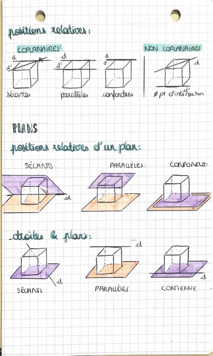 spi maths
vecteurs droites et plans de l'espace (1)
VECTEURS
Vecteur AB direction: droit CAB)
AB+
1.
AA:0
(vecteur nul)
·
si AB =D² ABCD est
