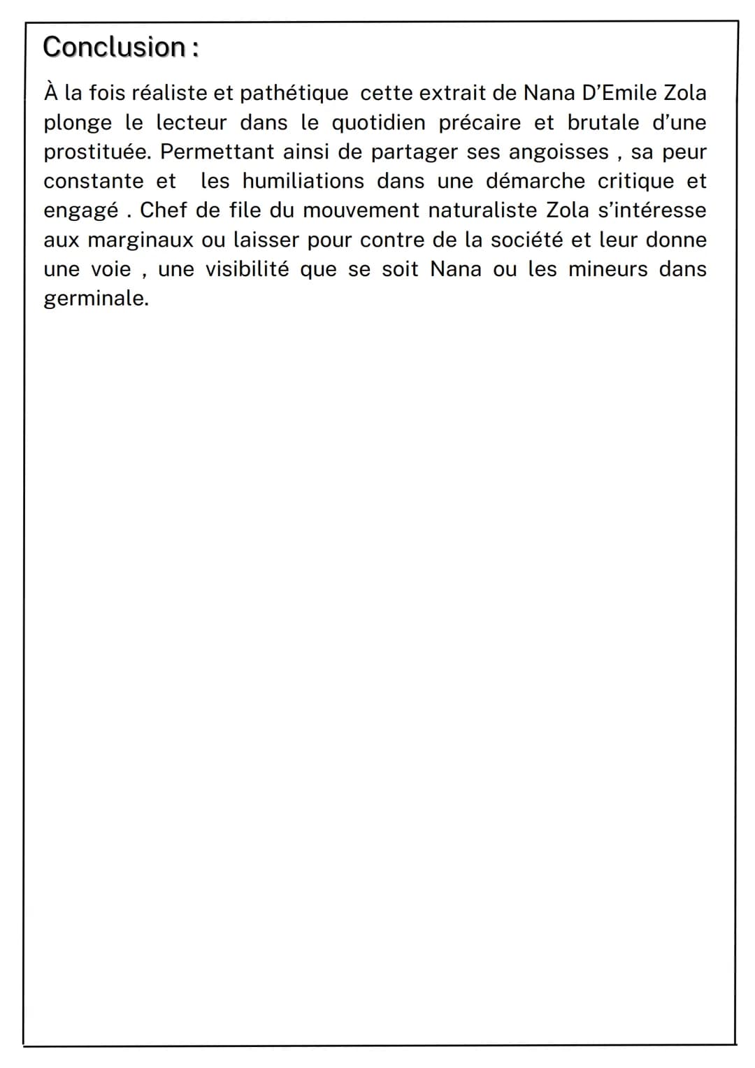 Parcours
Titre / auteur
Personnage en marge, plaisir du Romanesque
Nana d'Émile Zola
Analyse linéaire: Nana
Auteur : Émile Zola
Date : 1879 