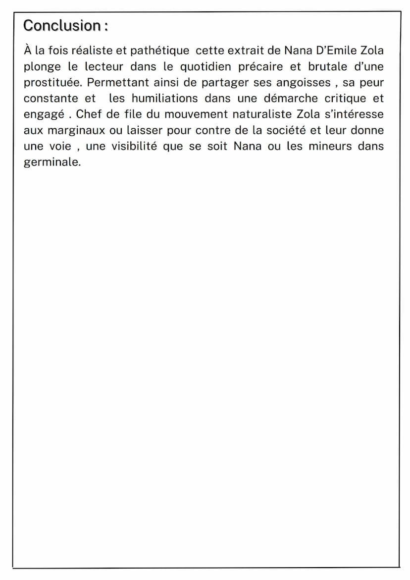Parcours
Titre / auteur
Personnage en marge, plaisir du Romanesque
Nana d'Émile Zola
Analyse linéaire: Nana
Auteur : Émile Zola
Date : 1879 
