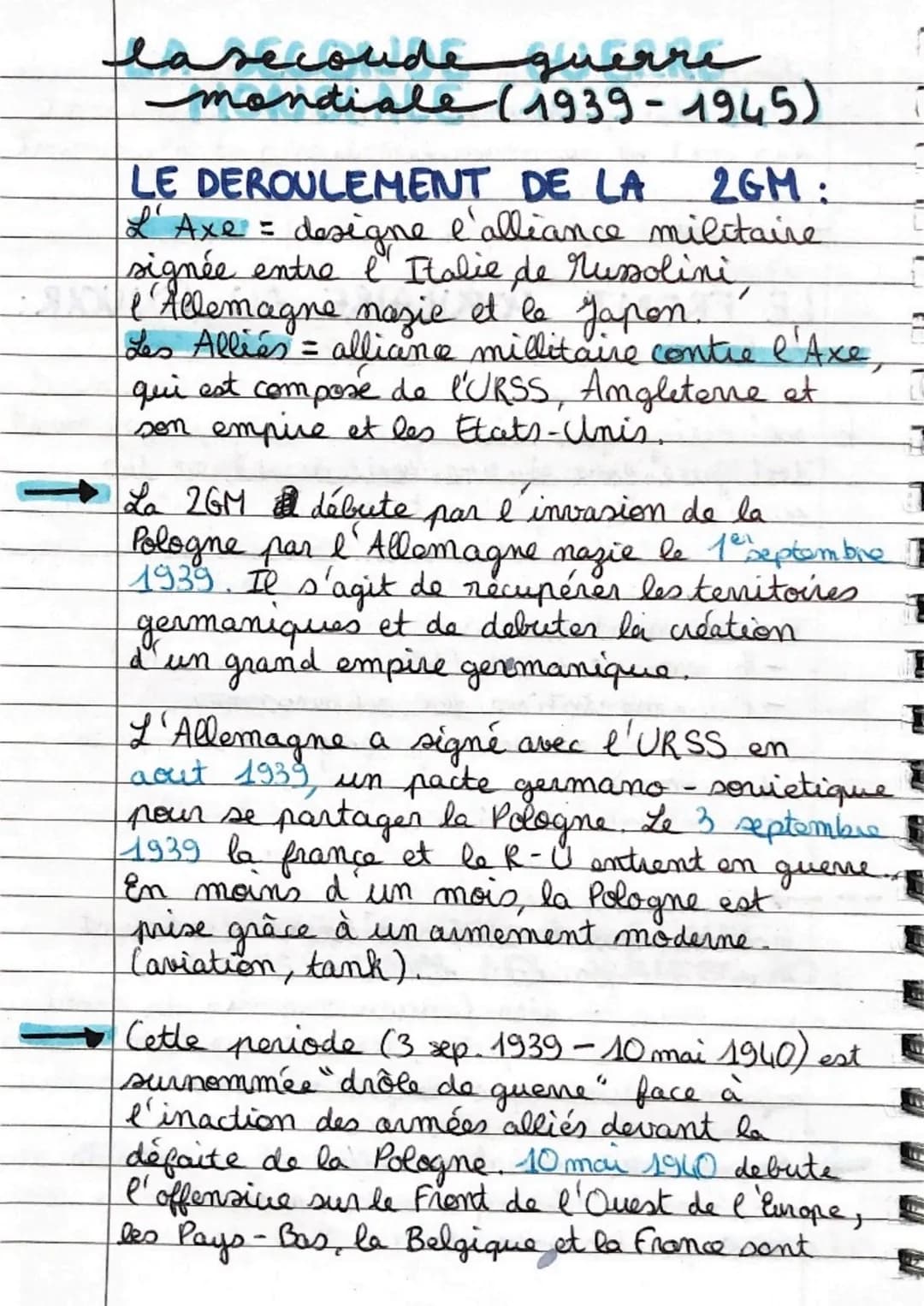 conquis en quelque semaines.
→ L'Italie de olupolini déclare la
la France et I'angleterre
en juin
Le 17 juin 1940, la France capitale
Le 22 