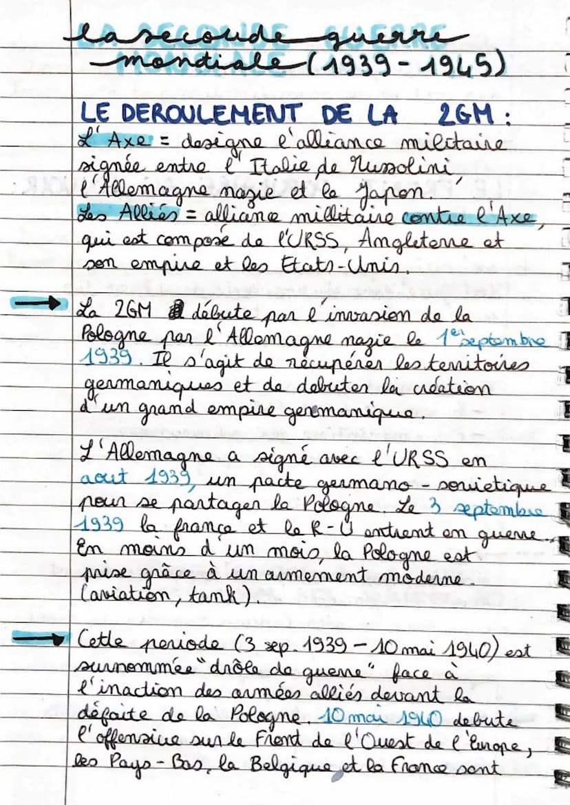 conquis en quelque semaines.
→ L'Italie de olupolini déclare la
la France et I'angleterre
en juin
Le 17 juin 1940, la France capitale
Le 22 