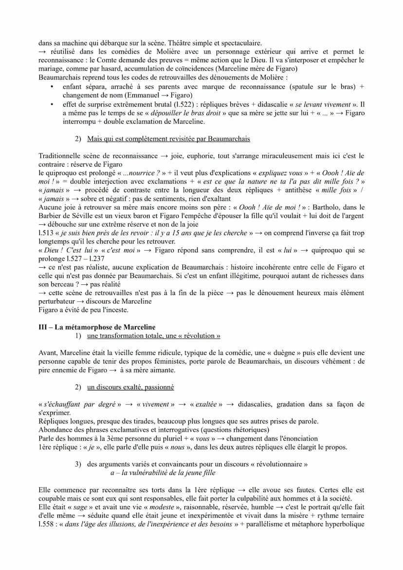 Lecture analytique n°10 - Le Mariage de Figaro, acte III, scène 16
Acte III donc scène centrale, au cœur de la pièce et de l'intrigue.
Pour 