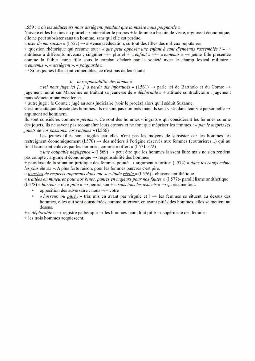 Lecture analytique n°10 - Le Mariage de Figaro, acte III, scène 16
Acte III donc scène centrale, au cœur de la pièce et de l'intrigue.
Pour 