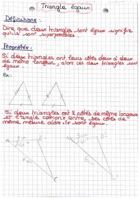 Know triangle égaux  thumbnail