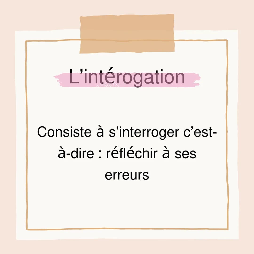 Quelles sont les
méthodes les plus
pertinentes pour
l'apprentissage ? L'auto-évaluation
Consiste à s'évaluer seul(e)
c'est-à-dire : faire un