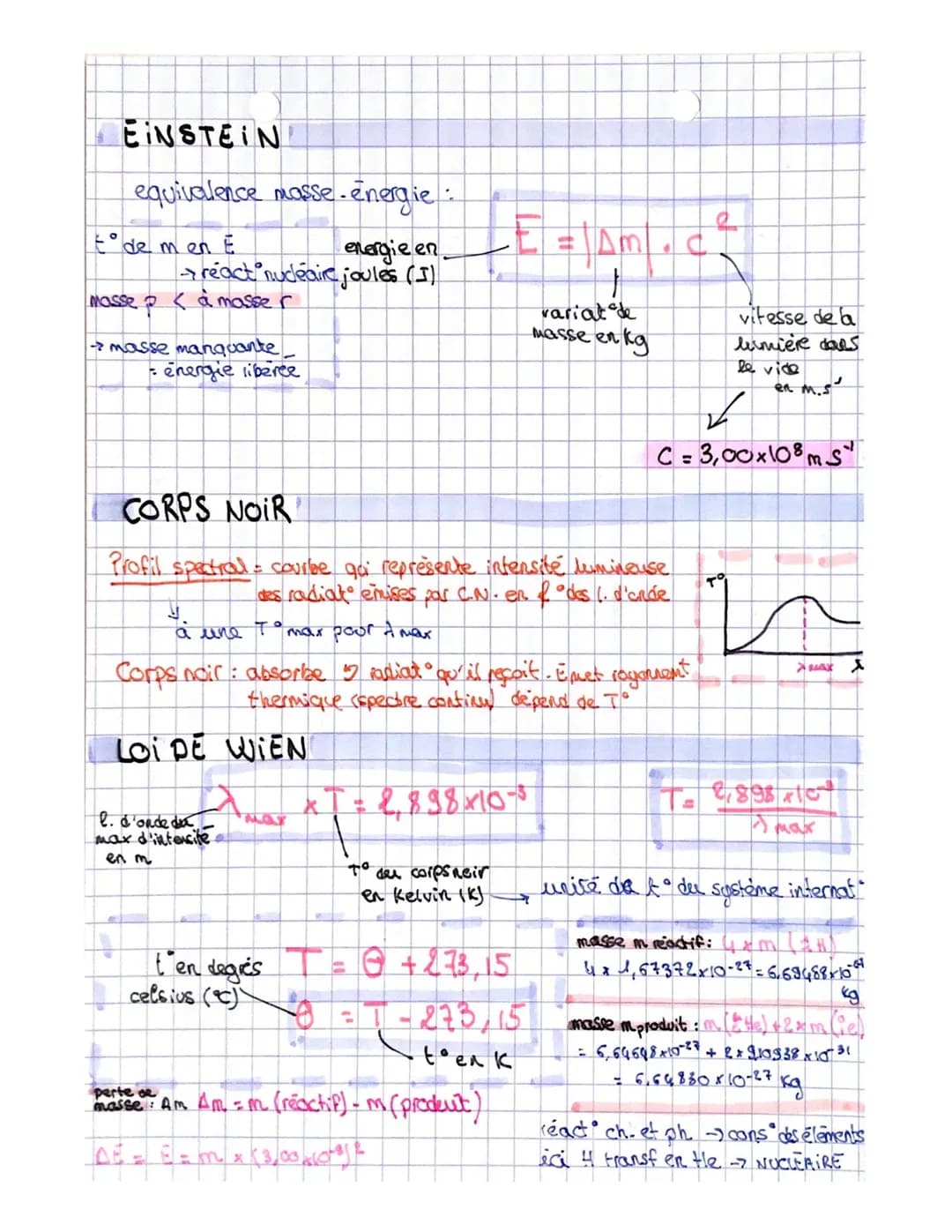 ES Phusique
LE RAYONNEMENT SOLAIRE
RELAT PUISSANCE -ENERGIE
energie en
joules (J)
E = P x At
puissance
er watt (W)
-> Phenomène de durée At 