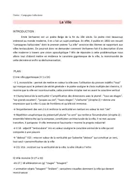Know Explication linéaire La Ville  thumbnail