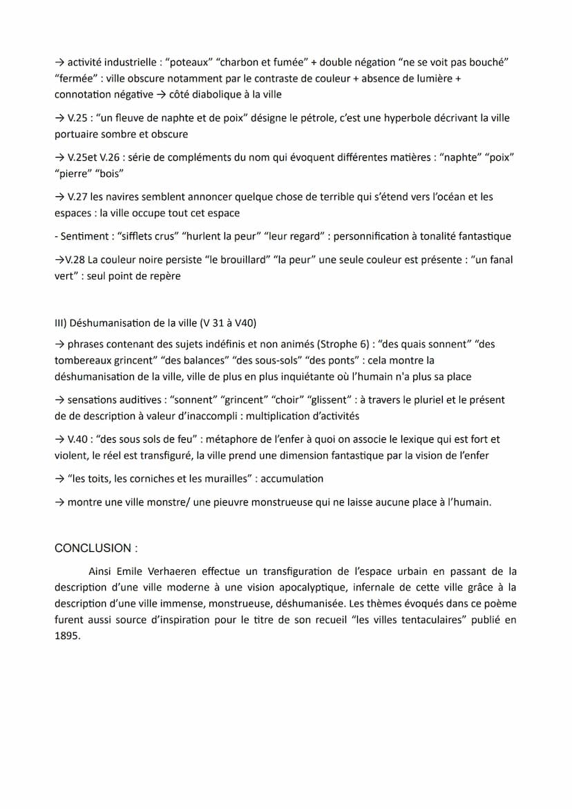 Poésie : Campagnes hallucinées
La Ville
INTRODUCTION :
Emile Verhaeren est un poète Belge de la fin du 19è siècle. Ce poète s'est beaucoup
i