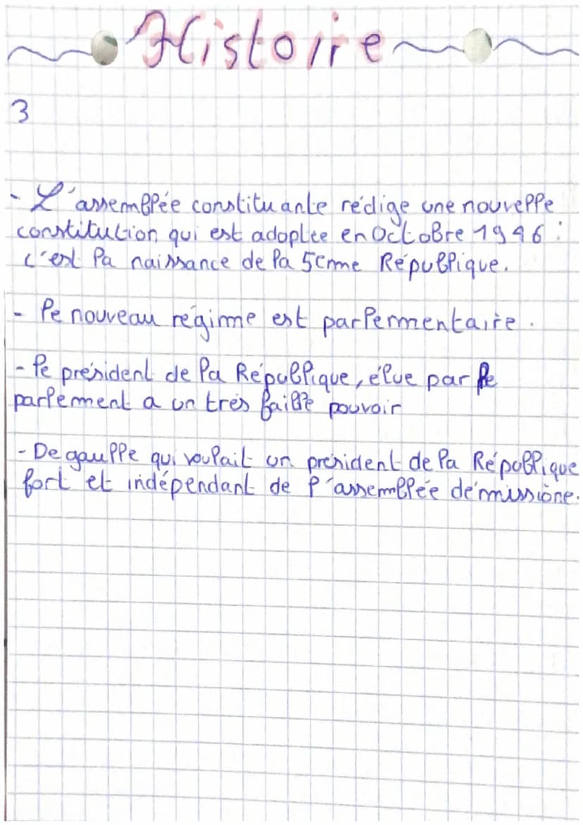 Histoire
Fiprex la france de faite et occupée (1990-49
refonder la République (1994-99)
Définition:
france libre : mouvement de résistance e