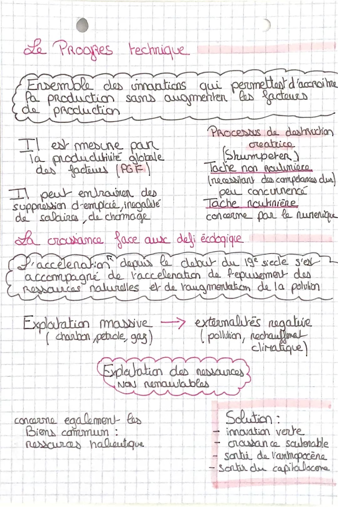 5 A ReteniR
La croissance économique est fraugmental
soutenue, SUR une longue periode, du niveau
de production d'une economie
✓
Elle se calc