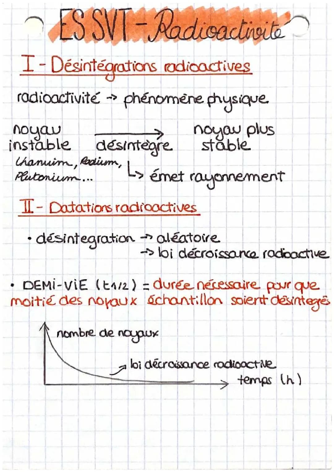 Découvre le Processus de Désintégration Radioactive