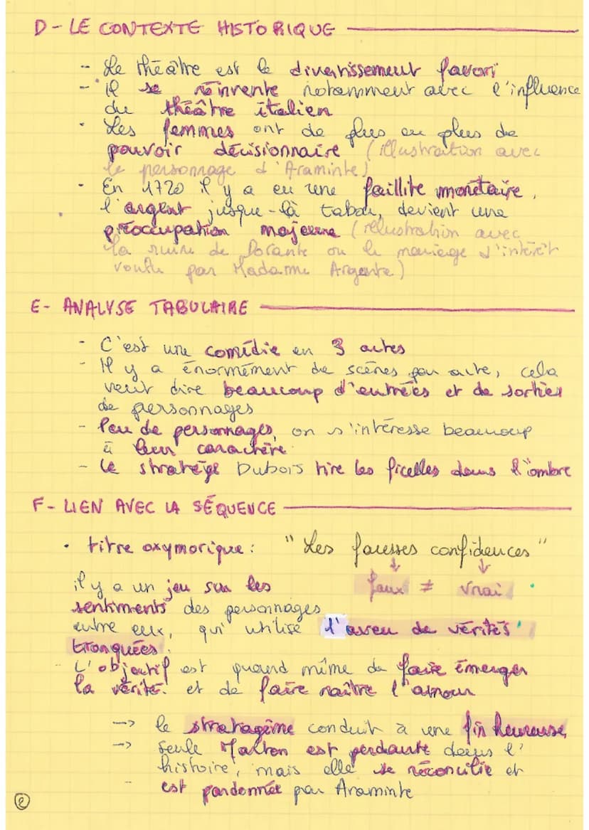 A L'AUTEUR
Marivaux (1688-1763), dramaturge et romancier
- vient d'une famille de la petite noblesse
il commence à étudier le droit puis com