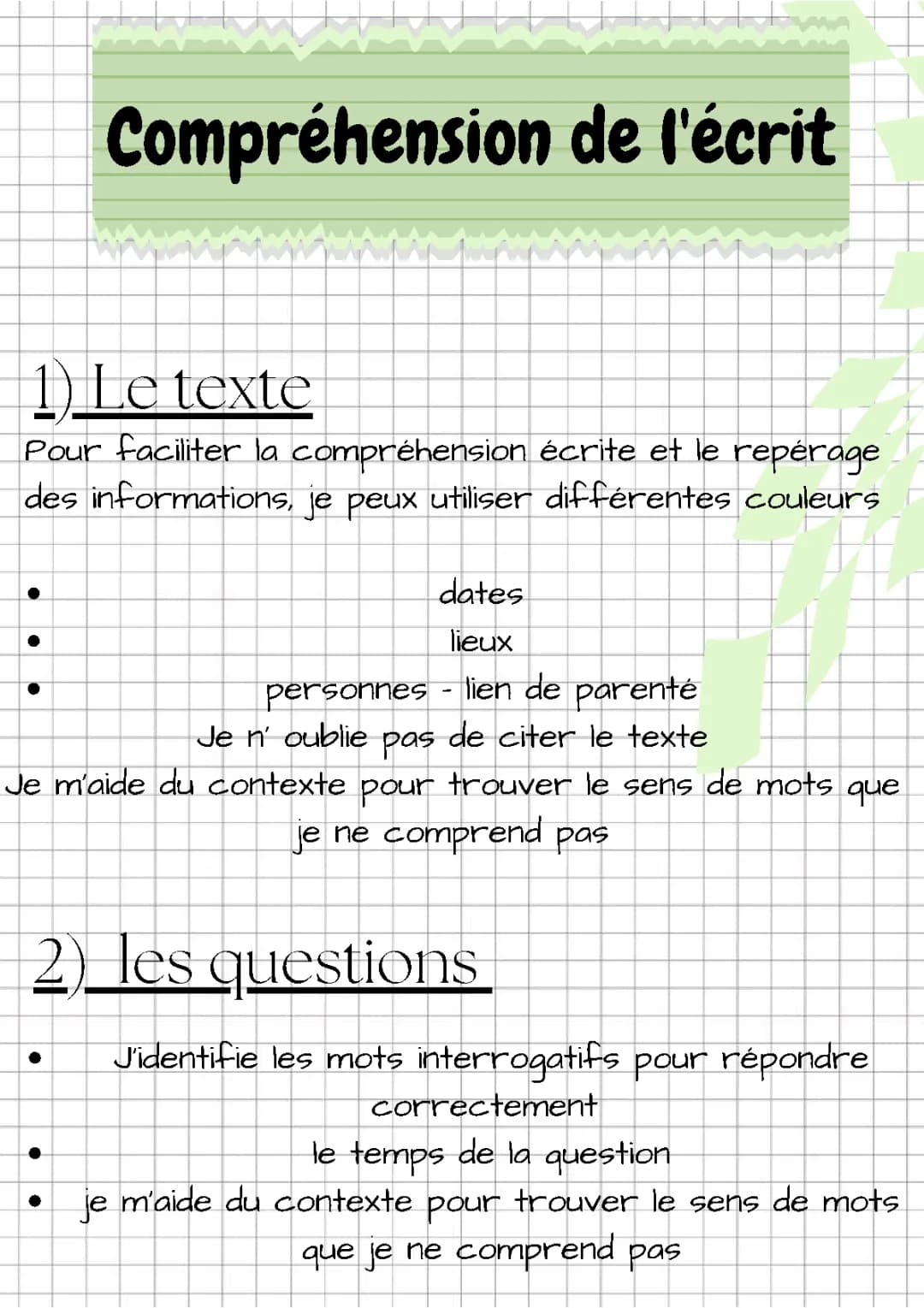 Méthode Compréhension Écrite Anglais PDF - Astuces et Exemples Corrigés