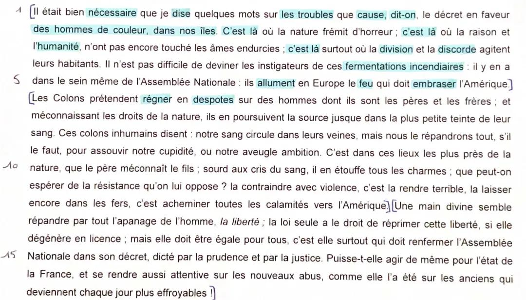 Abolition de l'esclavage et les femmes pendant la Révolution