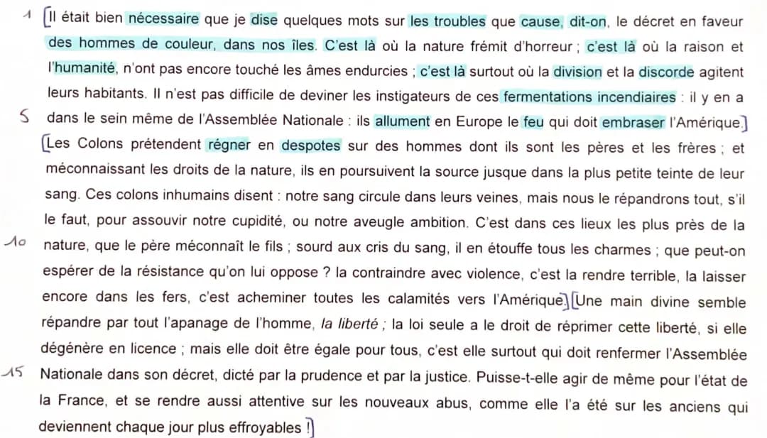Abolition de l'esclavage et les femmes pendant la Révolution