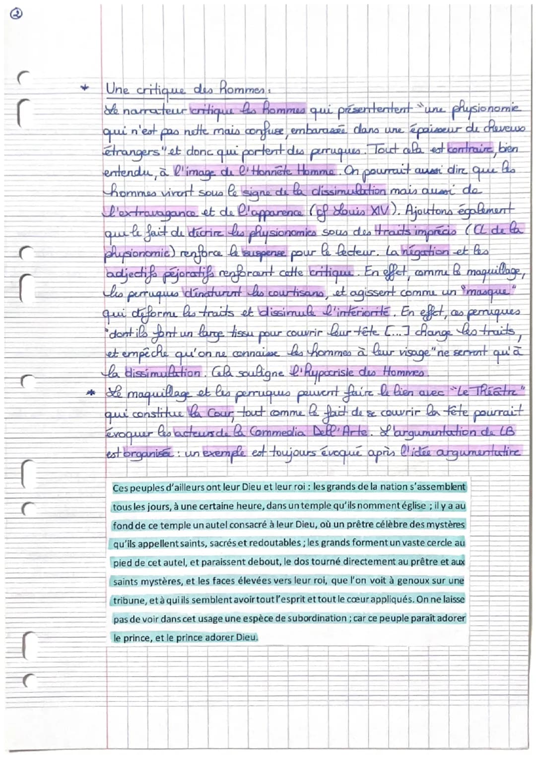 Texte n° 18
Analyse linéaire de
De la Cour", Jean de la Bruyèr
TNTRODUCTION
mouvement du Passicisme à l'époque de Louis XV possède un for +
