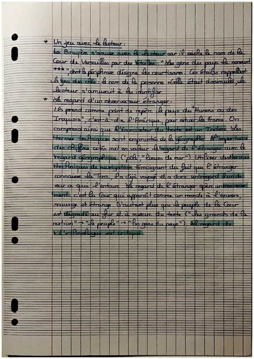 Texte n° 18
Analyse linéaire de
De la Cour", Jean de la Bruyèr
TNTRODUCTION
mouvement du Passicisme à l'époque de Louis XV possède un for +
