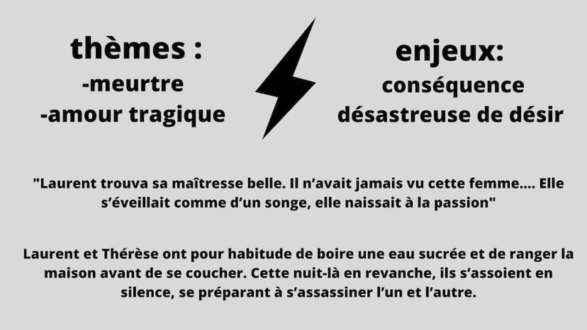 Thérèse Raquin
ÉMILE ZOL
"Emanciper la femme,
c'est excellent ; mais
il faudrait avant tout
lui enseigner l'usage
de la liberté."
Emile Zola