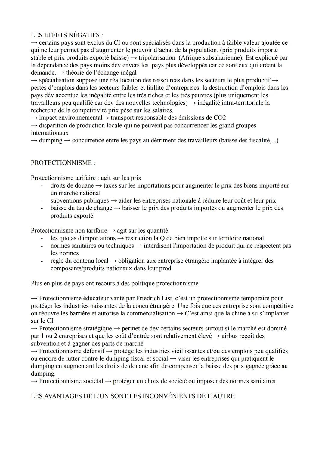 # Le commerce international

LE COMMERCE INTERNATIONAL C'EST QUOI ?
Désigne les échanges de produits entre pays → matière première: blé, pét