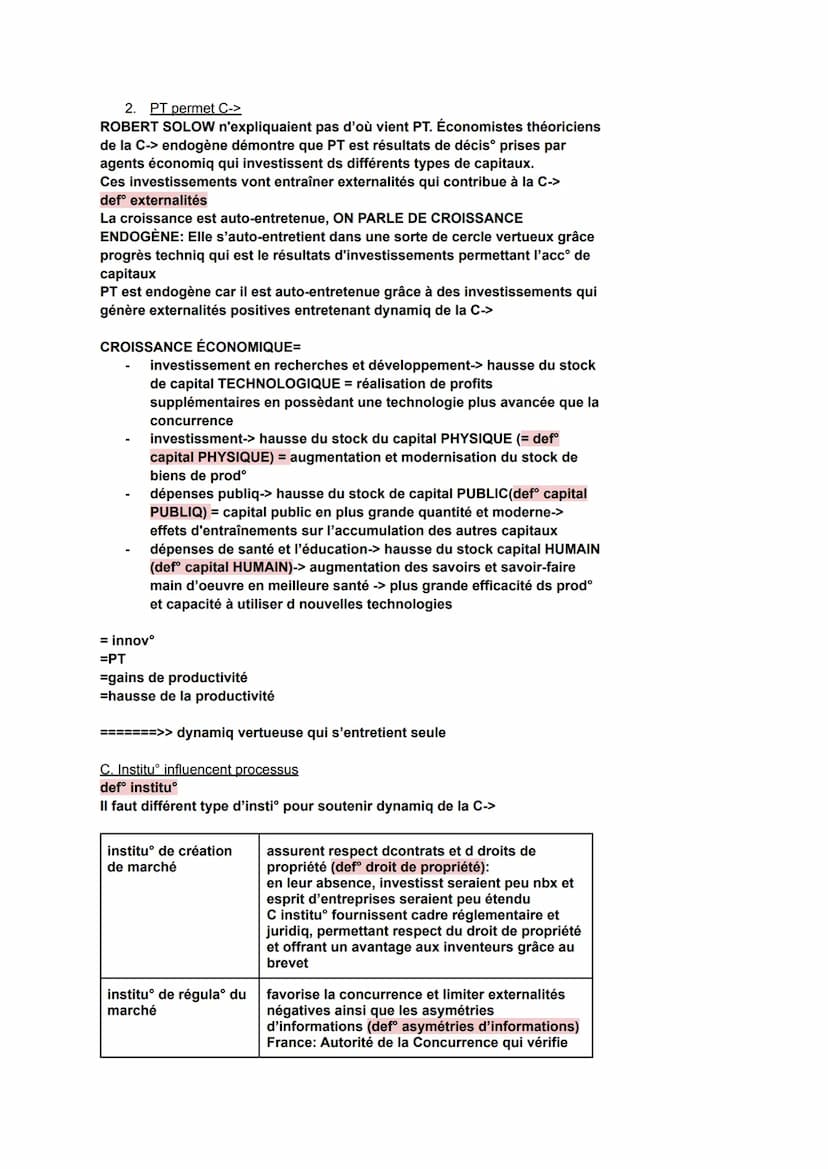 Quelles sont les sources et les défis de la croissance économique ?
INTRO: depuis années 1980, débat politique s'est progressivement focalis