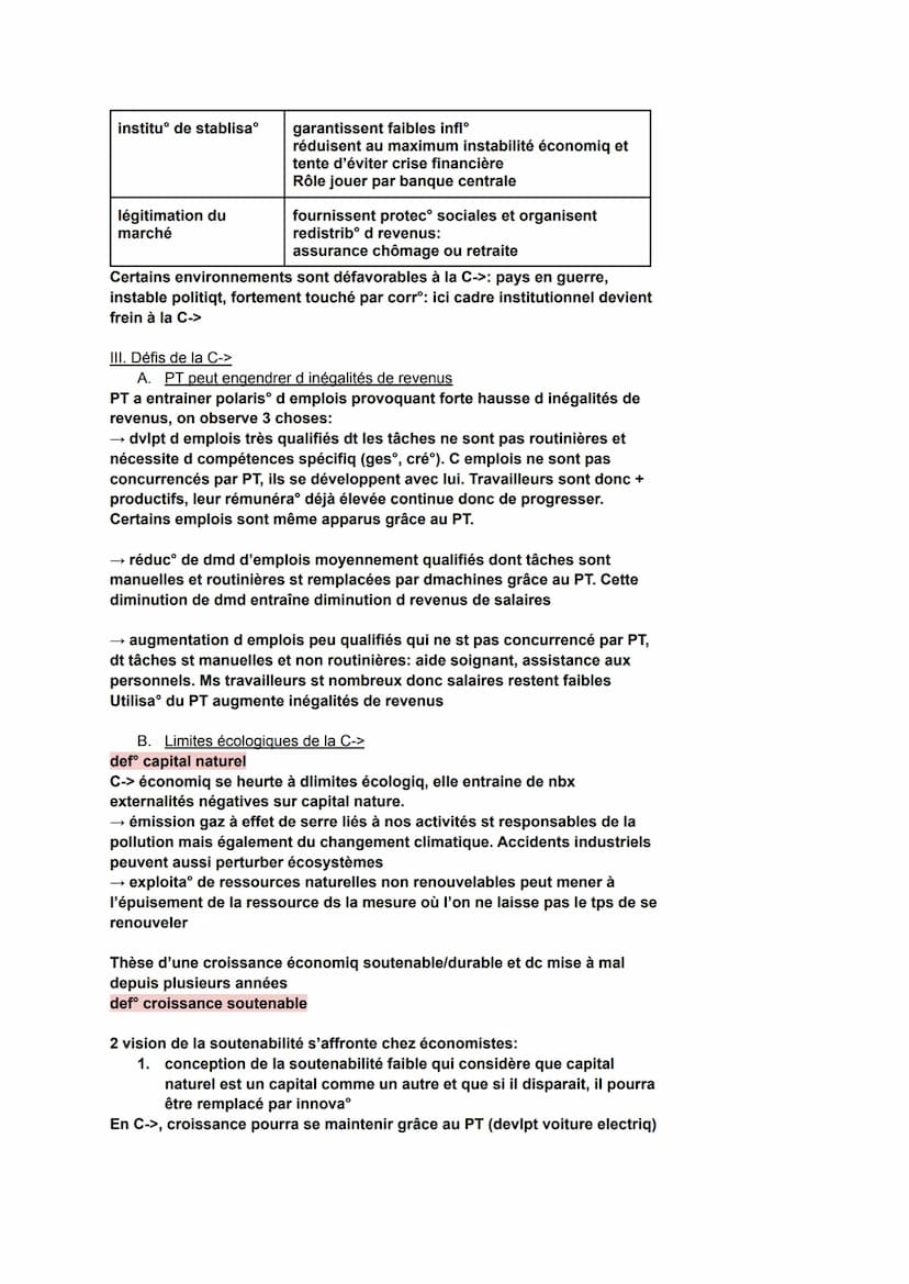Quelles sont les sources et les défis de la croissance économique ?
INTRO: depuis années 1980, débat politique s'est progressivement focalis