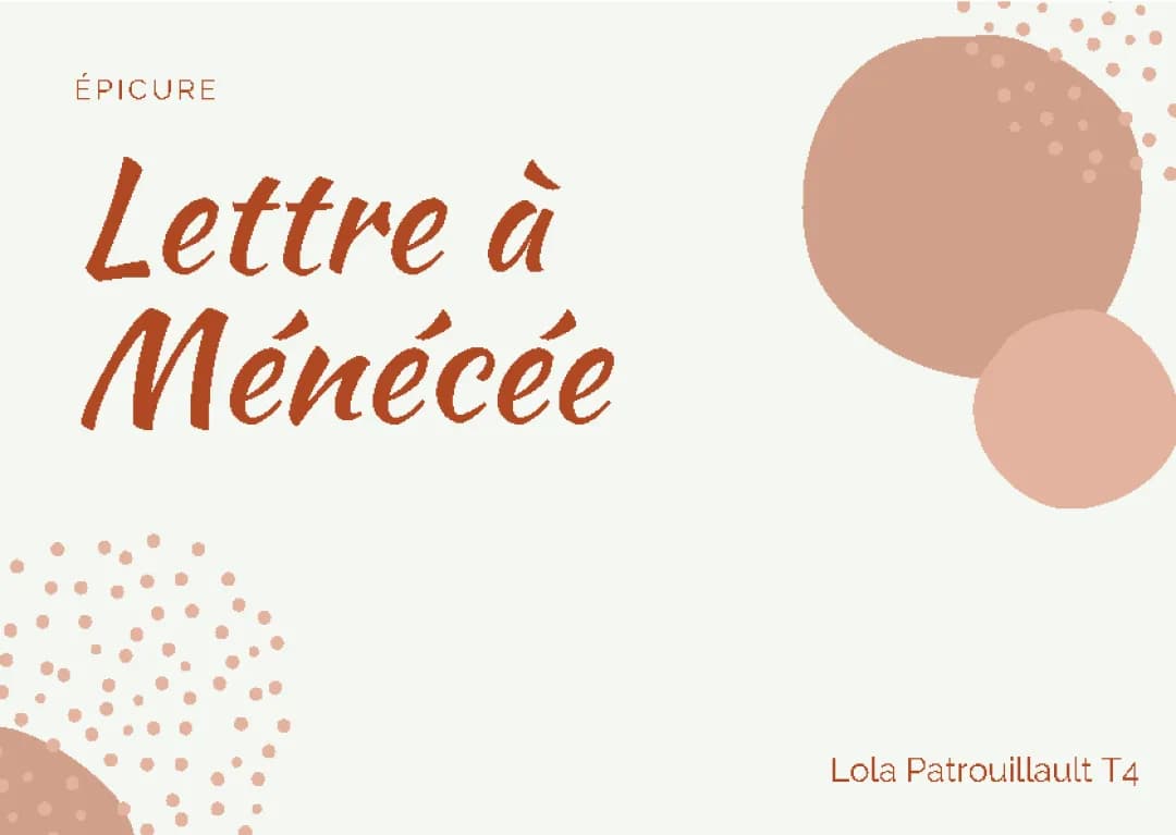 Découvre Épicure : Deviens Philosophe à Tout Âge