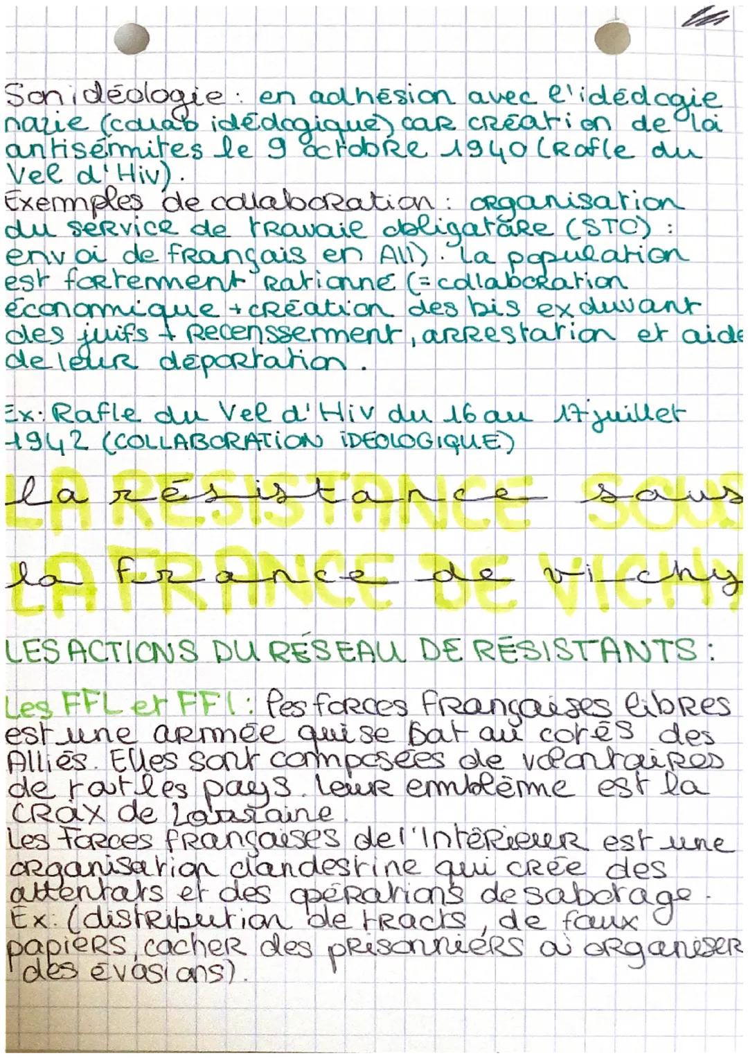 # Histoire

la france de
vichy

LES GRANDES DATES:

Entree en querre de la France: 9 sept 1939
Conquête du territare par l'ALL : 10 mai 1940