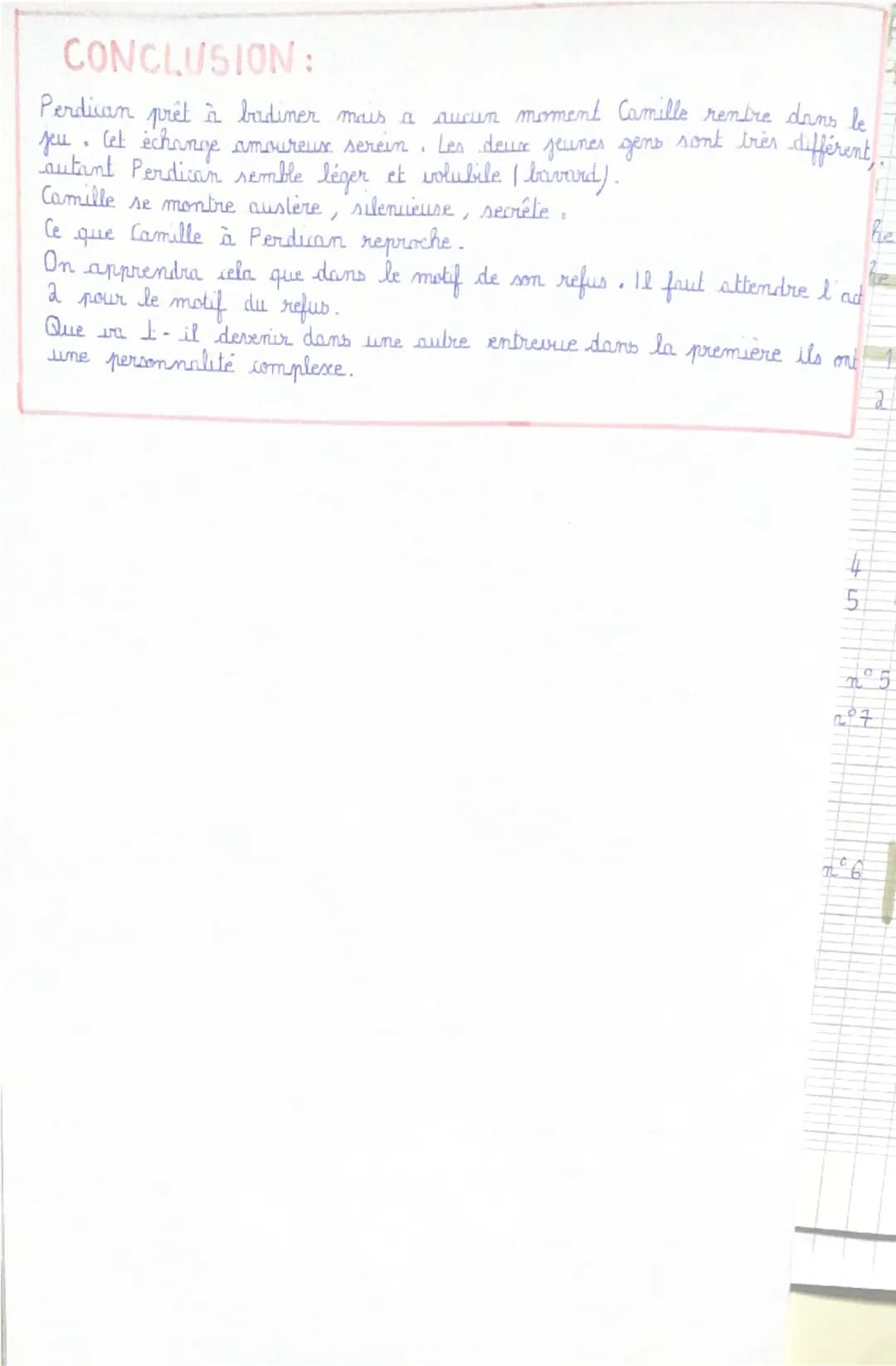 --- OCR Start ---
Teocte linéaire nº 1
ACTE 1: SCENE 2 cobrnil première rencontre de Perdican et Camille,
du badinage is la joute conflictue