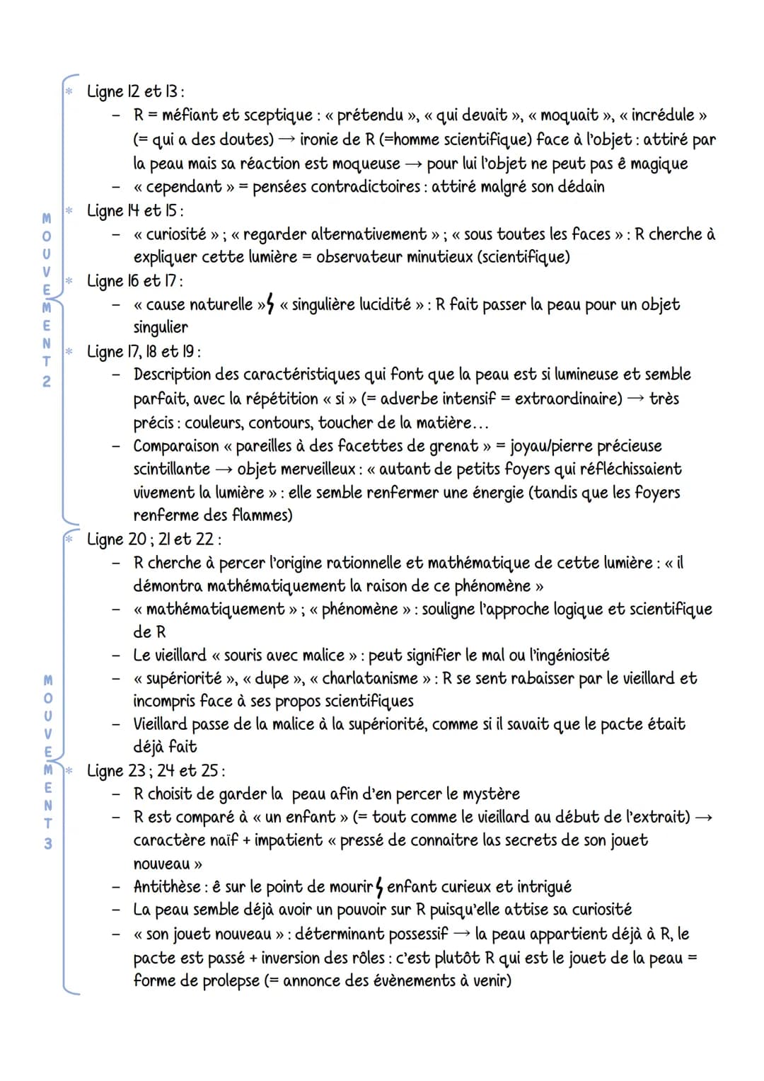 Textes de bac : texte EAF n
La découverte du talisman, 2a Peau de Chagrin, Balzac
Introduction:
* Extrait de la Peau de Chagrin, roman du XI