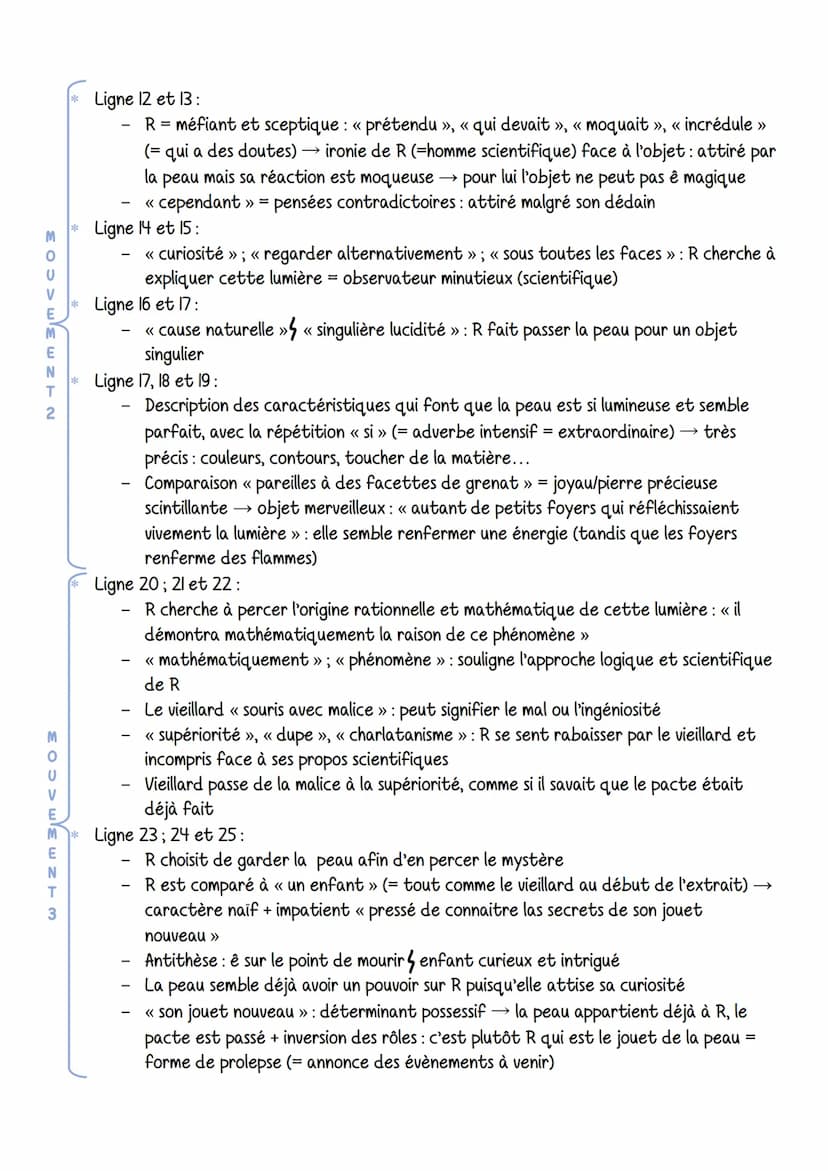 Textes de bac : texte EAF n
La découverte du talisman, 2a Peau de Chagrin, Balzac
Introduction:
* Extrait de la Peau de Chagrin, roman du XI