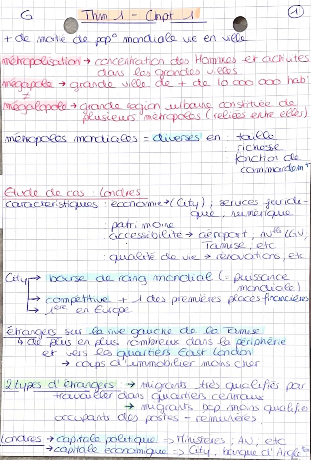 La métropolisation : un phénomène mondial différencié