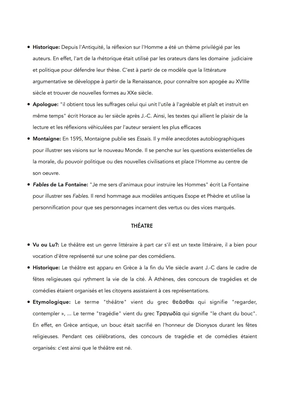 ROMAN
• Etymologique: Le terme "roman" a été utilisé pour la première fois au Moyen-Âge pour
désigner un récit littéraire (généralement écri
