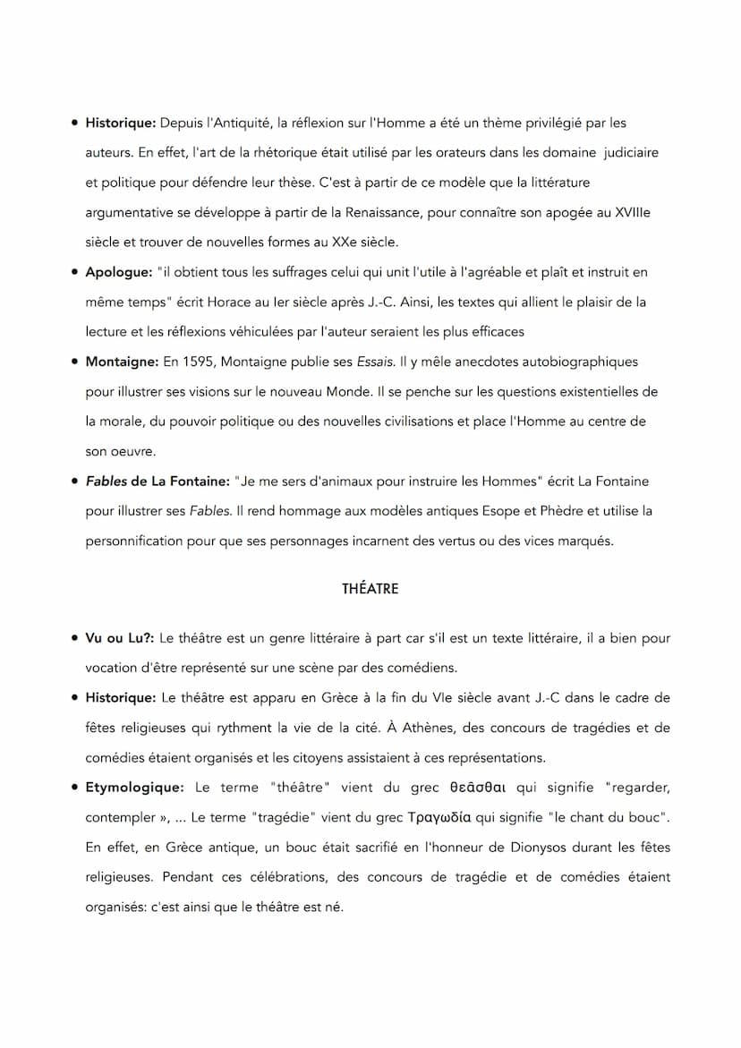 ROMAN
• Etymologique: Le terme "roman" a été utilisé pour la première fois au Moyen-Âge pour
désigner un récit littéraire (généralement écri