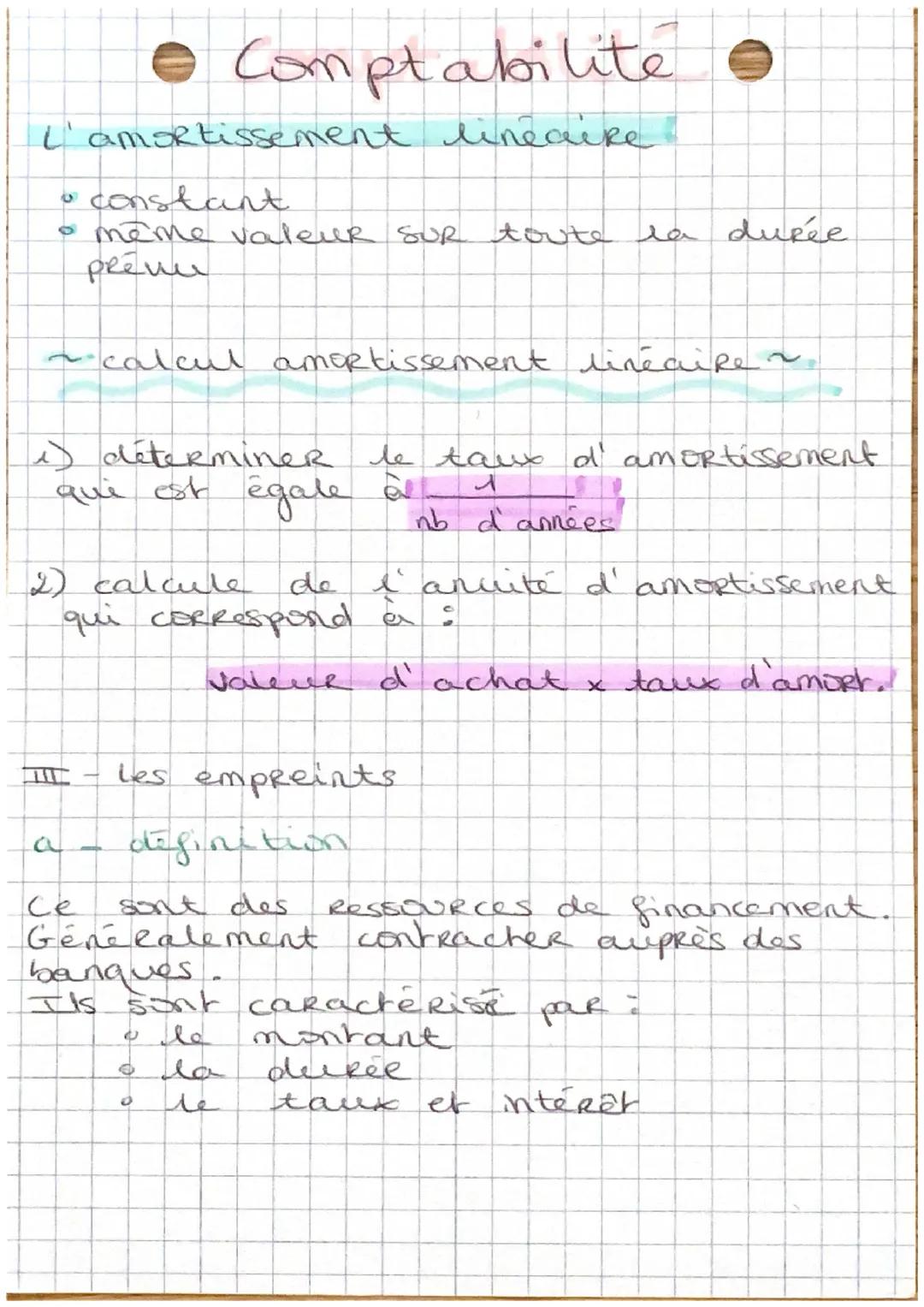 comptabilité •
Chapitre 4: Les operations comptables de
clôture d'exercice
La cloture d'exercice
• permet d'évaluer la performance de l'entr