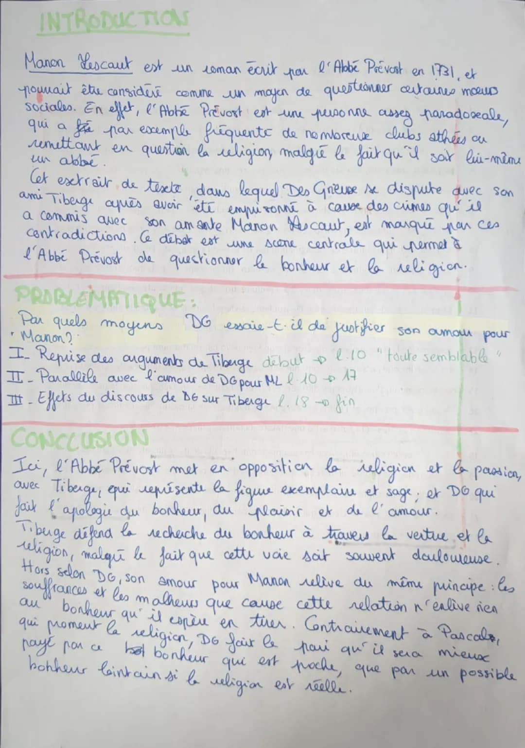 Connecteurs logiques.
++ : montre que DG est dans un raisonnement
1
2
3
4
5
6
logique, utilise la thétorique, le logos
Analyse linéaire n°6: