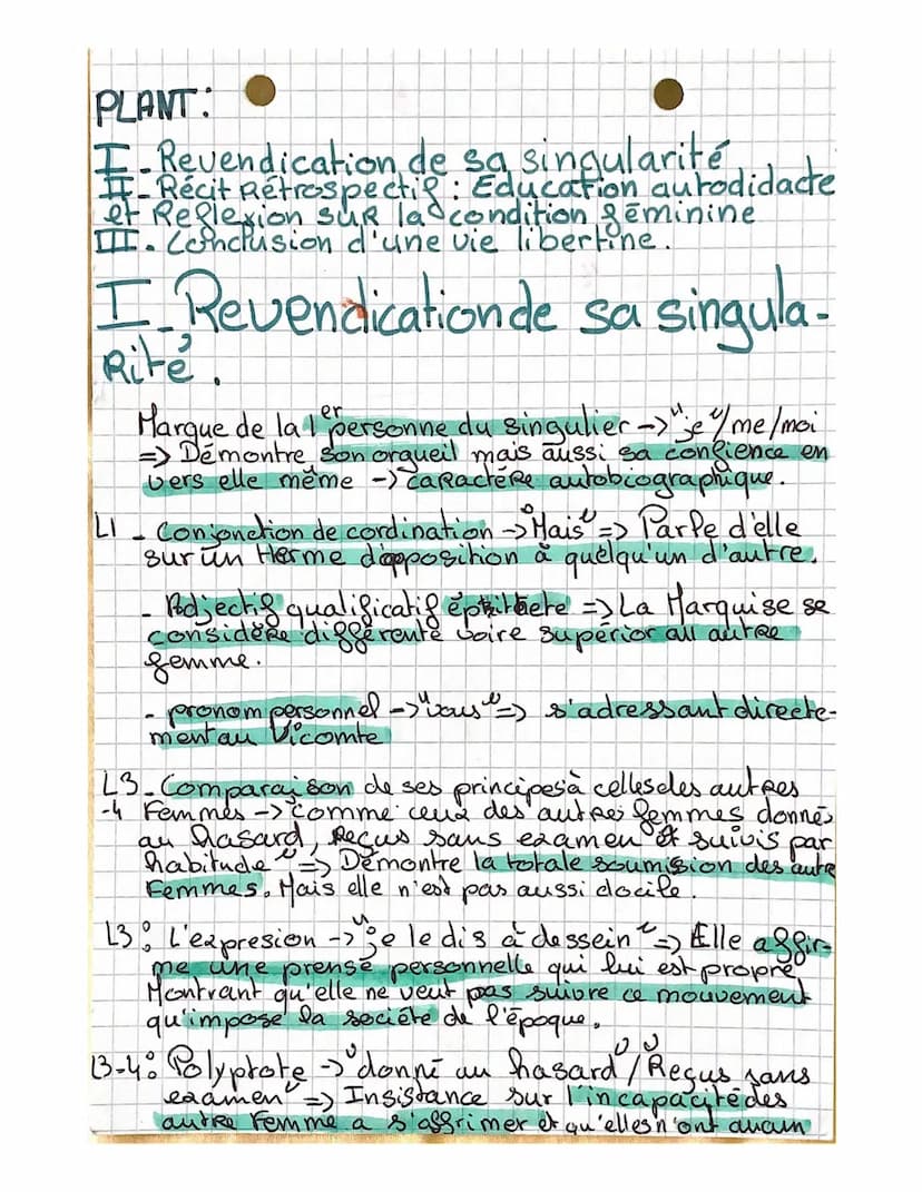 ANALYSE
LINEAIRE(Jes
liaisons dange-
Reuses. Choderlos de Lados_ "LettRe
81³).
INTRO:
La sociéte de la fin du 18 medle est partagée entre un