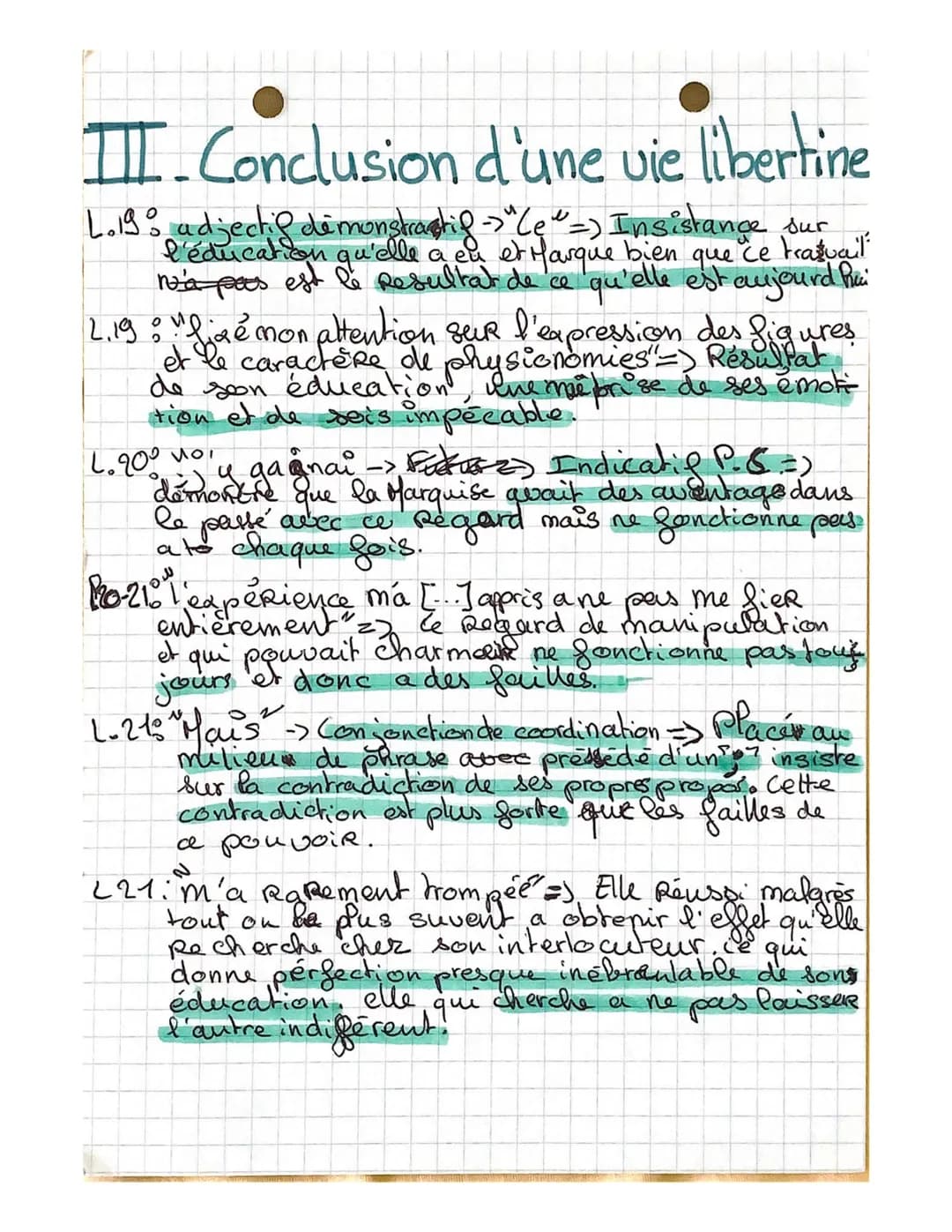 ANALYSE
LINEAIRE(Jes
liaisons dange-
Reuses. Choderlos de Lados_ "LettRe
81³).
INTRO:
La sociéte de la fin du 18 medle est partagée entre un