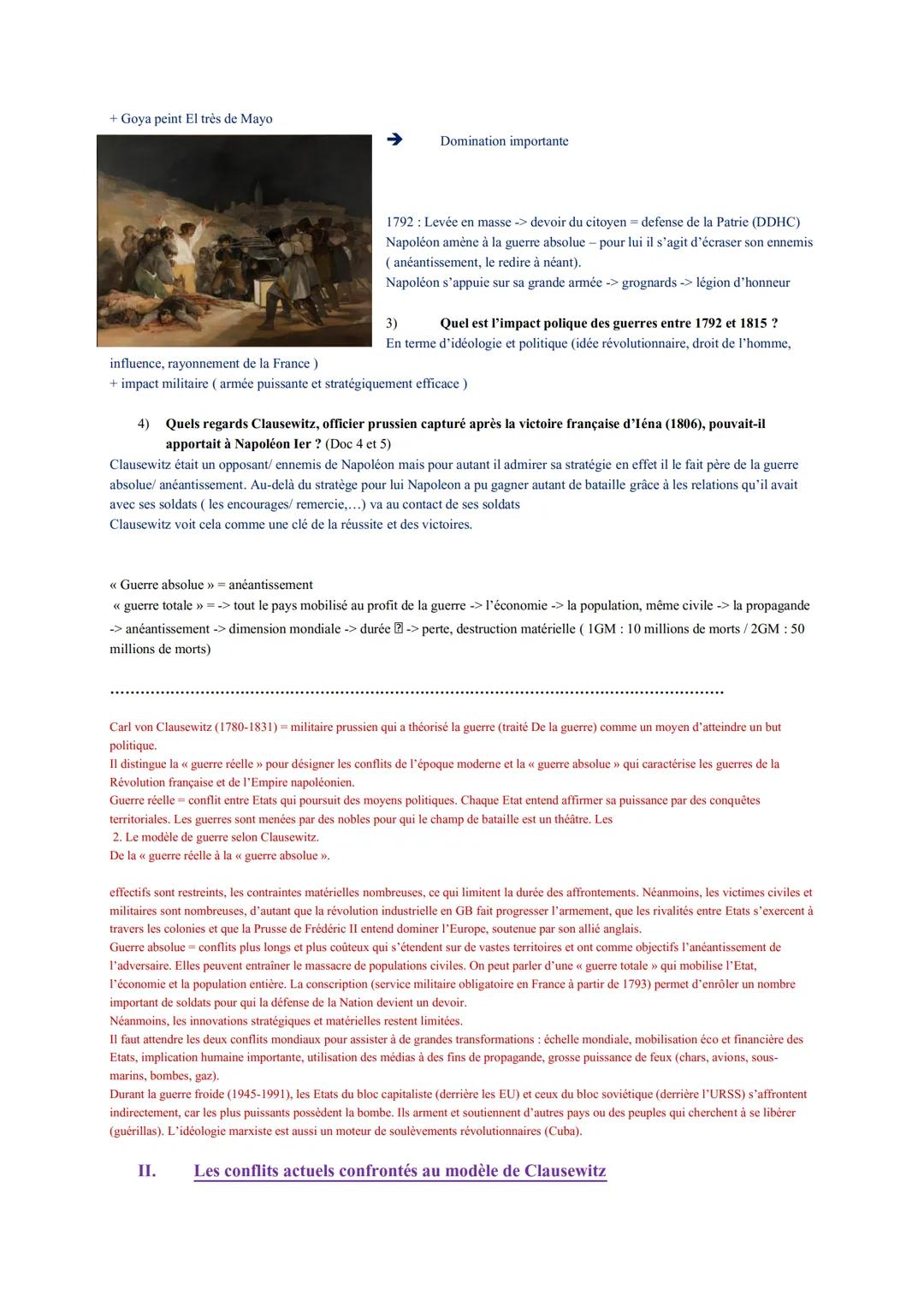 Thème 2 Faire la guerre, faire la paix : formes de conflits et modes de résolution.
Objectifs :
➜ Comprendre les logiques des affrontements 