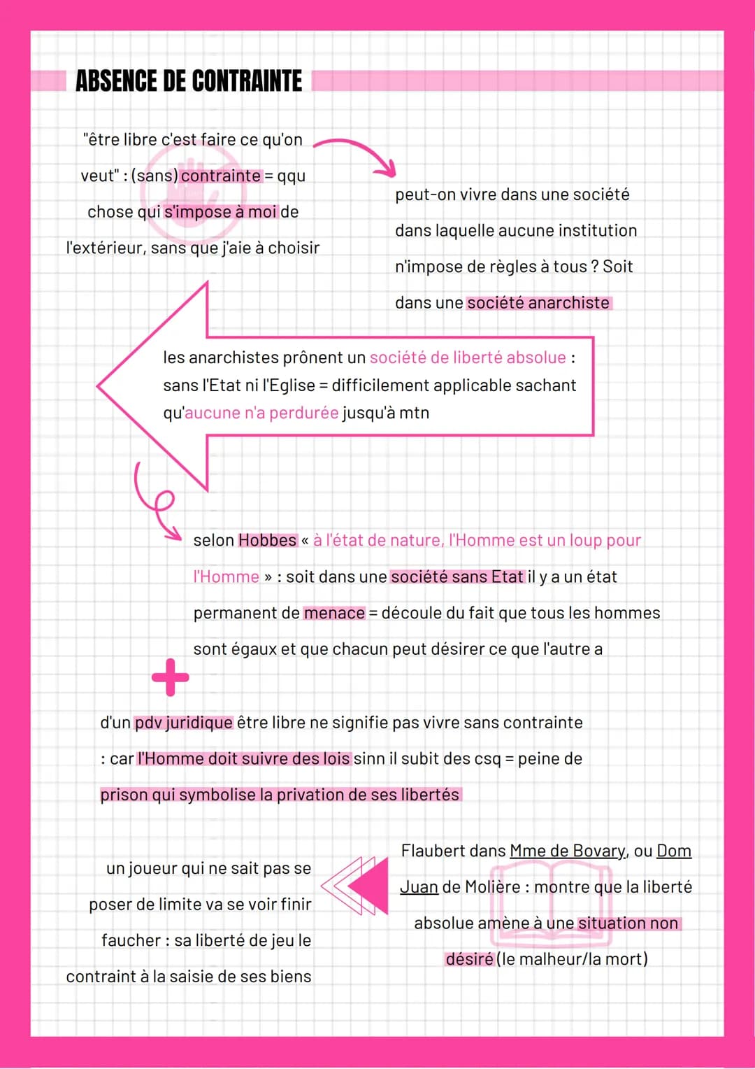INTRODUCTION
La liberté
du latin « libertas » la liberté renvoie
au condition de l'Homme libre: on
trouve ainsi 3 manière d'interprétation
=