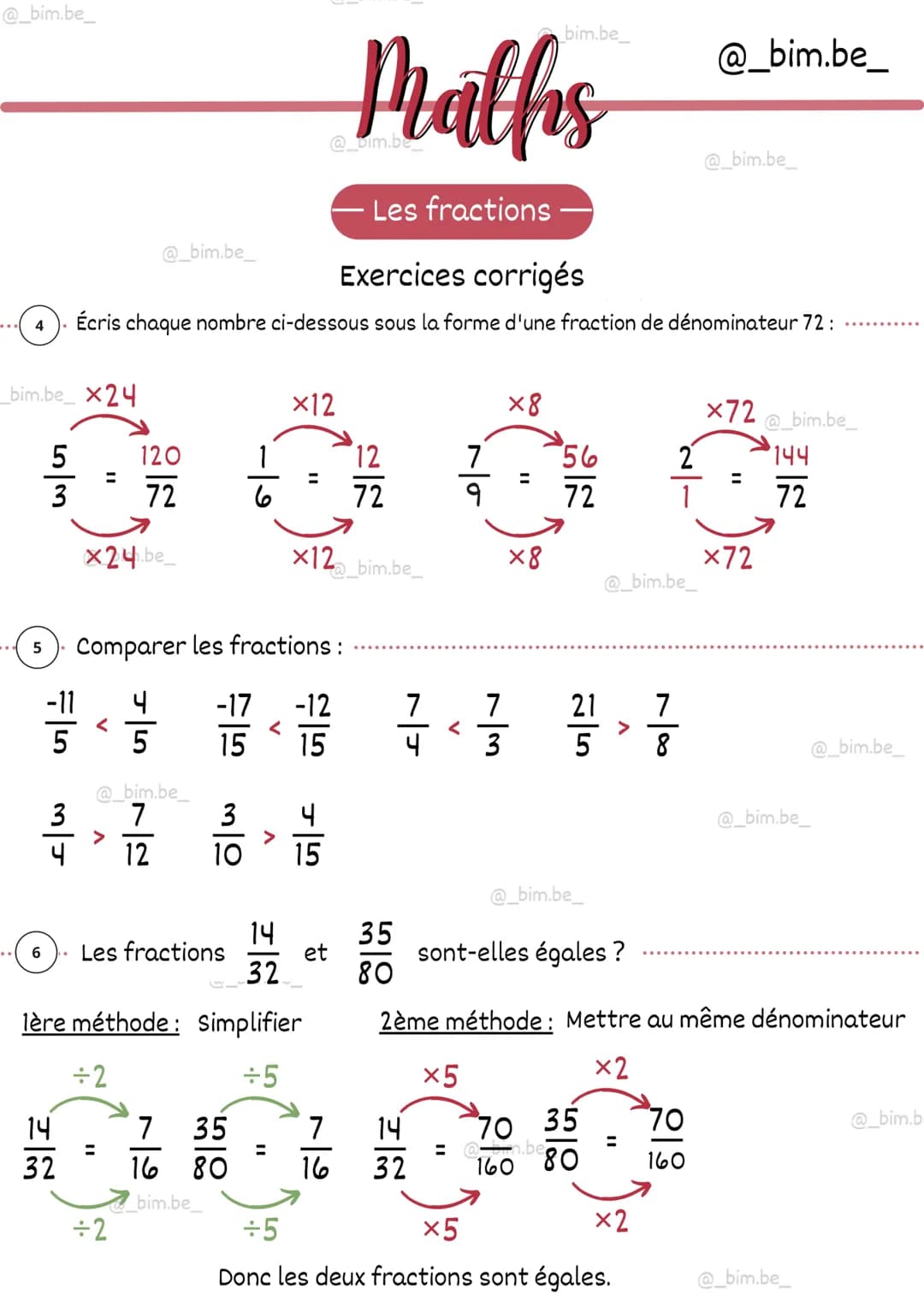 @_bim.be_
1 Complète :
bim.be X...
5/8
2
3
18
Ĵ
@_bim.be_
24
@Xbim.be
-8
=1/480
-6
-lo
2
bim.be
|:
:
20
15
Fractions égales à
tip
Fractions 